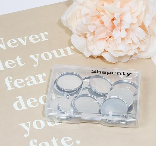 20 Pieces Stainless Steel Roun - огляд і ціна Resin Crafts Diy