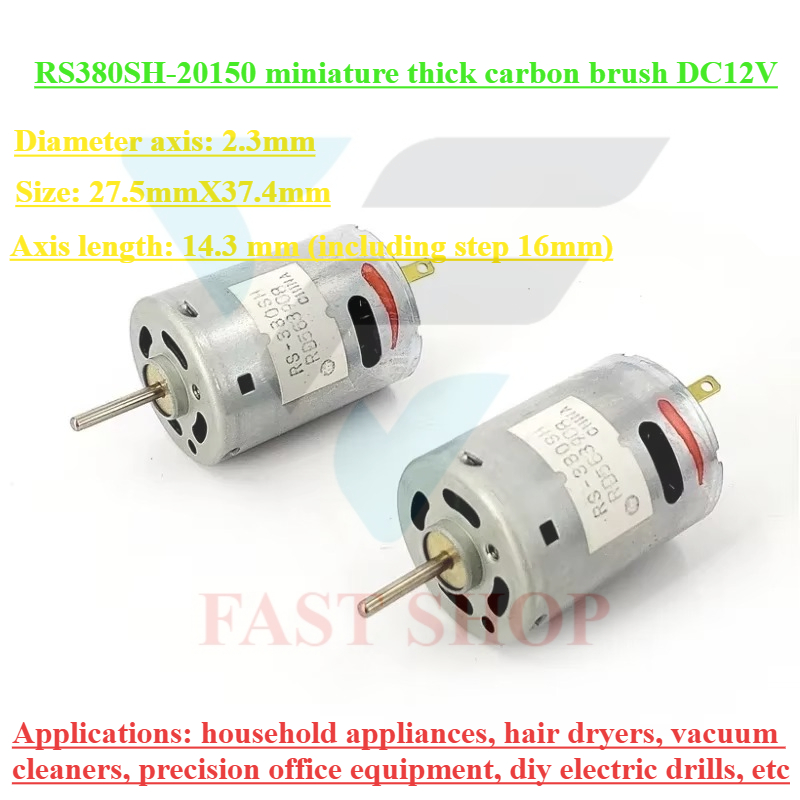 MABUCHI RS-380SH-20150 Micro 3 - огляд і ціна Vacuum Chamber Small