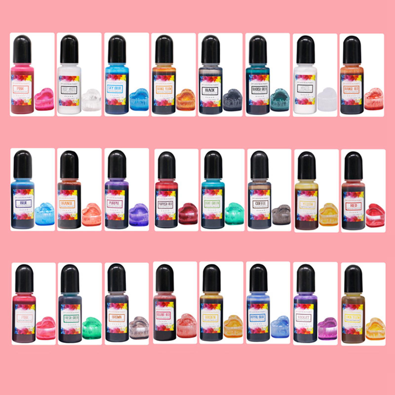 24Pcs Alcohol Inks Epoxy Resin - огляд і ціна Resin Dye Alcohol