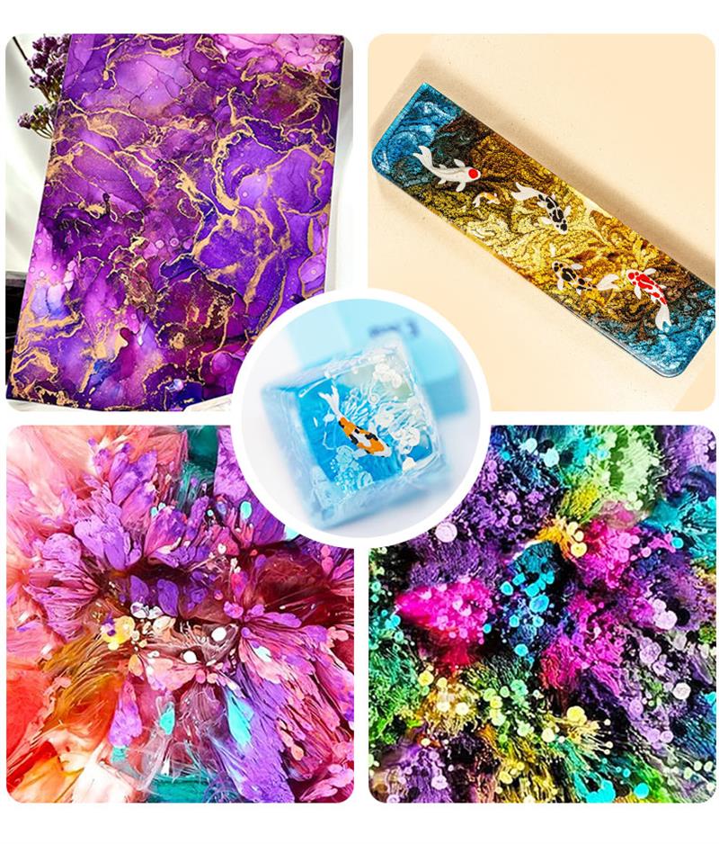 10ml/Bottle 22Colors Alcohol I - огляд і ціна Resin Dye Alcohol