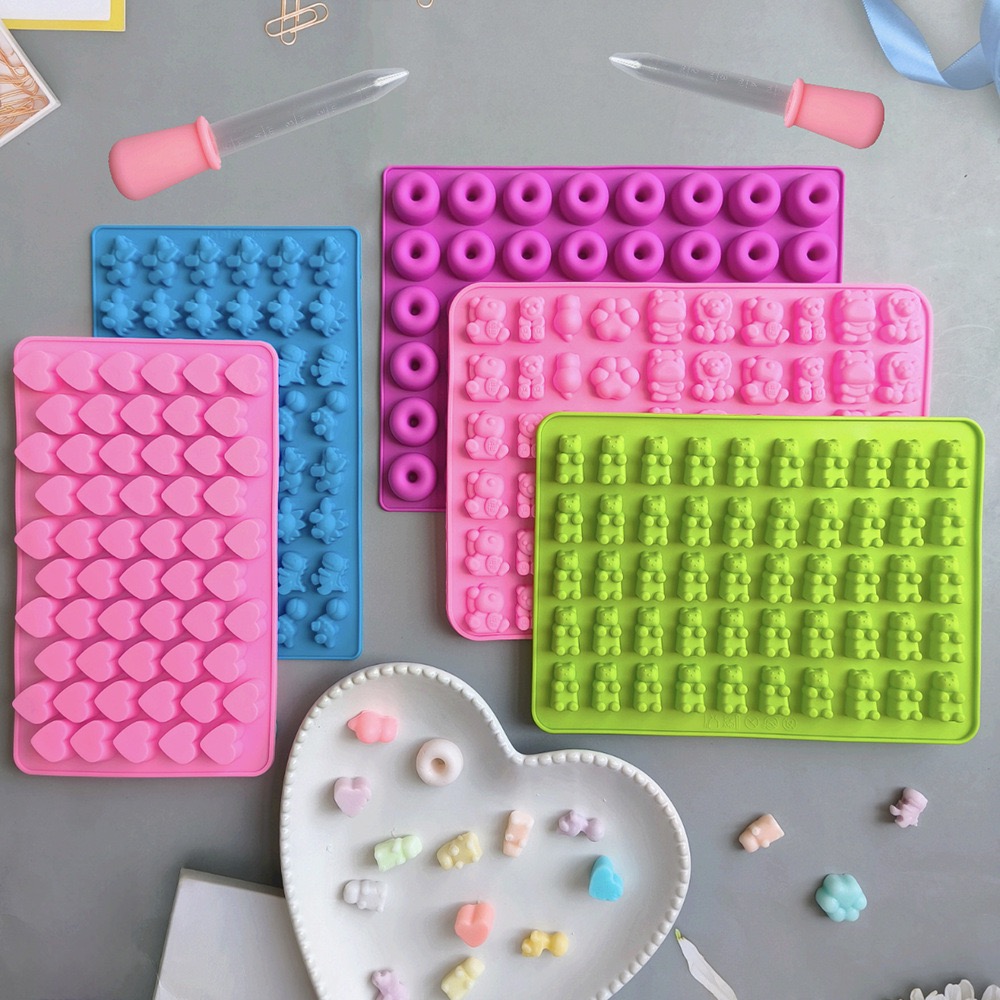 7Pcs Candy Silicone Moulds wit - огляд і ціна Silicone Mold Tray