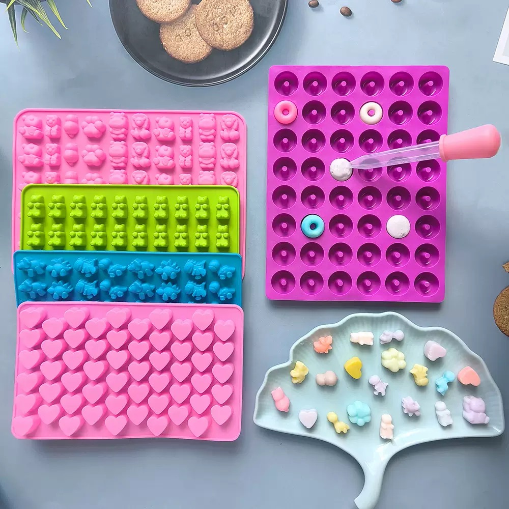 7Pcs Candy Silicone Moulds wit - огляд і ціна Silicone Mold Tray