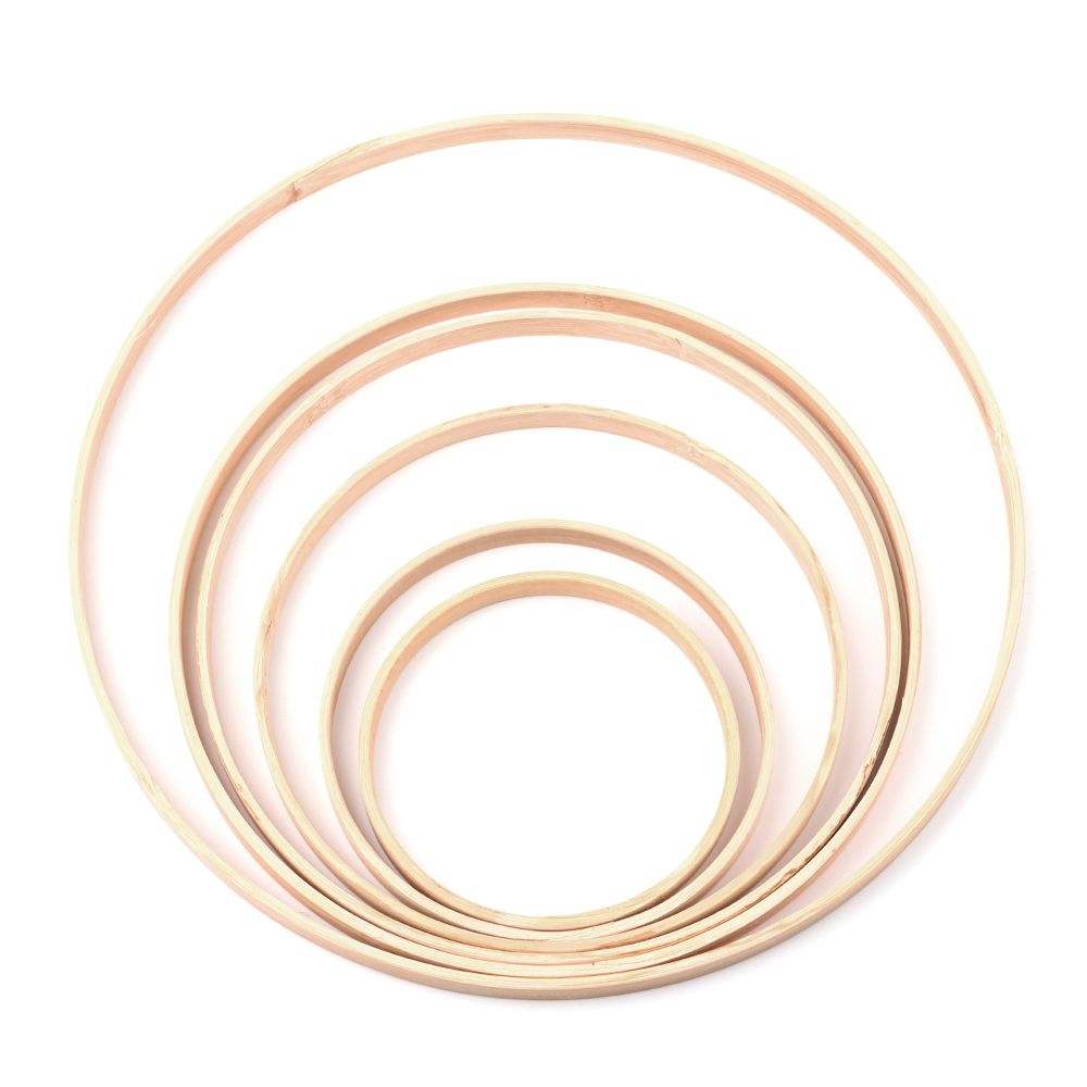 10Pcs 10/12/15/18/20/26cm Ring - огляд і ціна Wood Ring Blank