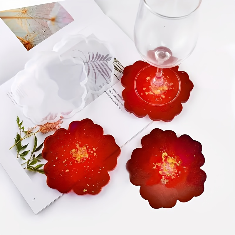5pcs Mirror Large Flower Small - огляд і ціна Silicone Mold Tray