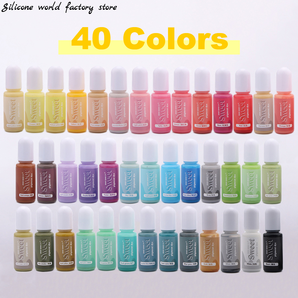 Silicone World 10ML Solid Colo - огляд і ціна Resin Dye Alcohol