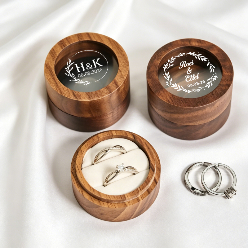 Personalized Wedding Ring Box  - огляд і ціна Wood Ring Blank