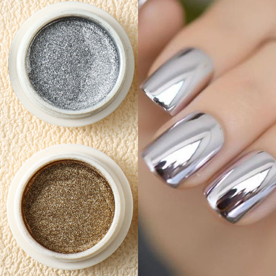 6pc Gold Metallic Mirror Glitt - огляд і ціна Gold Foil Flakes