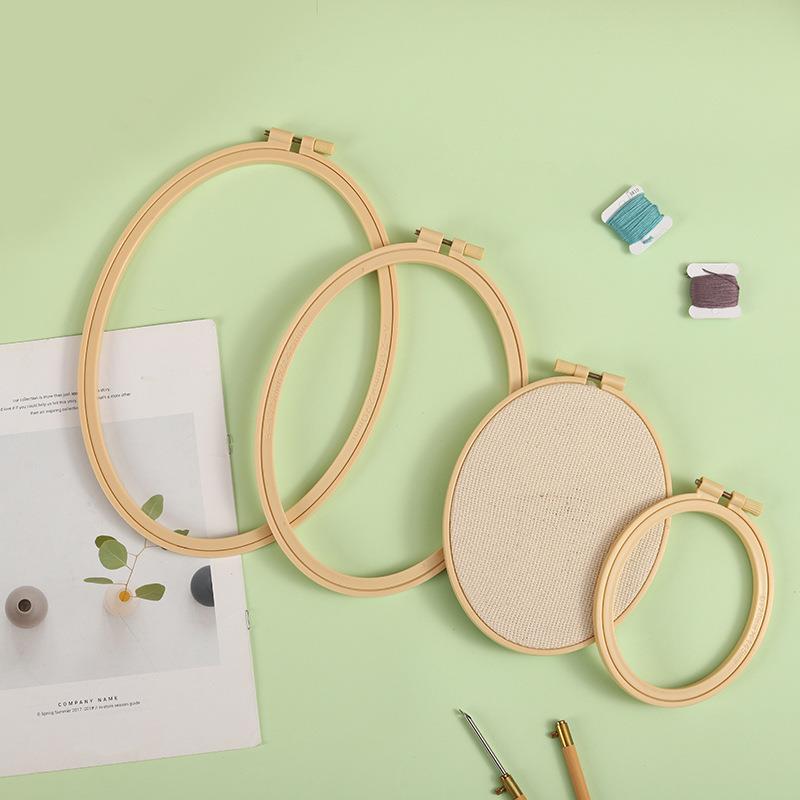 Imitation Bamboo Plastic Oval  - огляд і ціна Wood Ring Blank