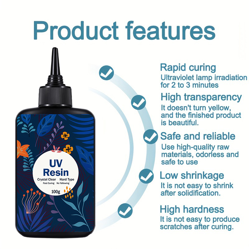 UV Resin Transparent Cured Epo - огляд і ціна Epoxy Uv Resin Kit