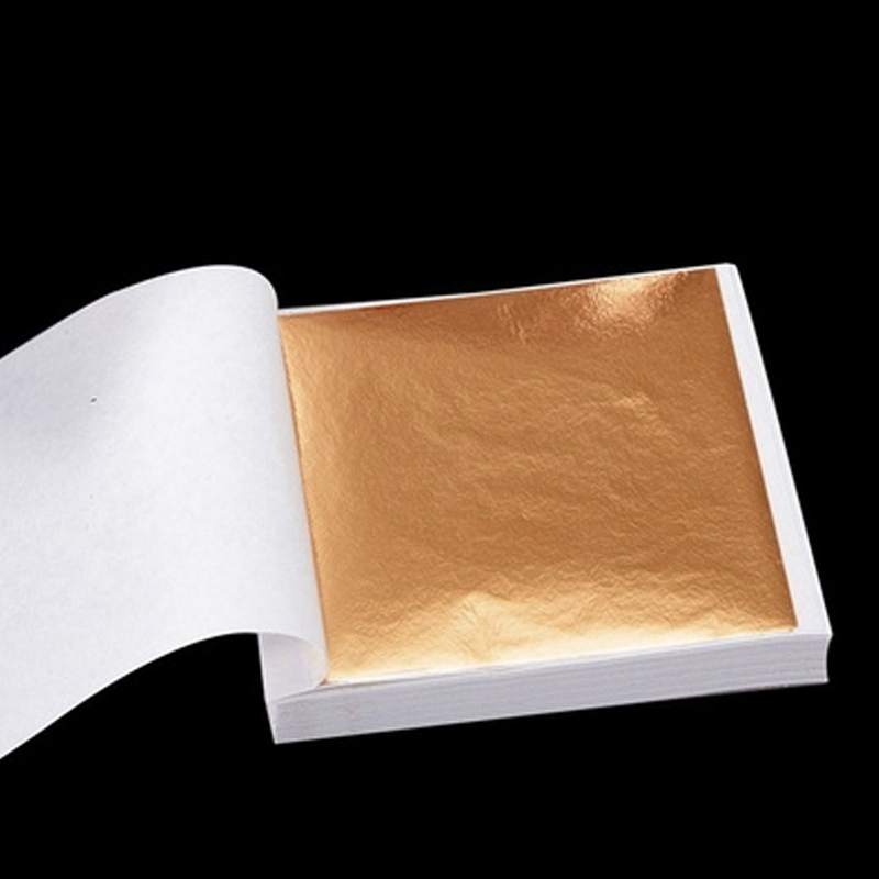 100pcs  Art Craft Design Paper - огляд і ціна Gold Foil Flakes