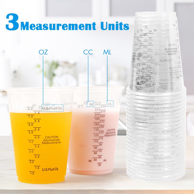 FAIS DU 8oz Disposable Measuri - огляд і ціна Mixing Cup Silicone