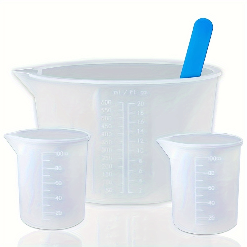 Silicone Measuring Cups, Resin - огляд і ціна Mixing Cup Silicone