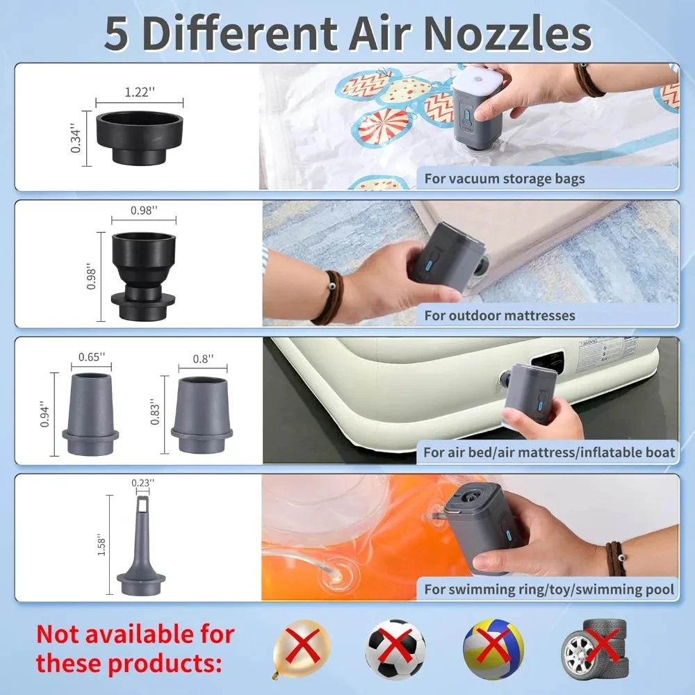 Mini Portable Air Pump with 13 - огляд і ціна Vacuum Chamber Small