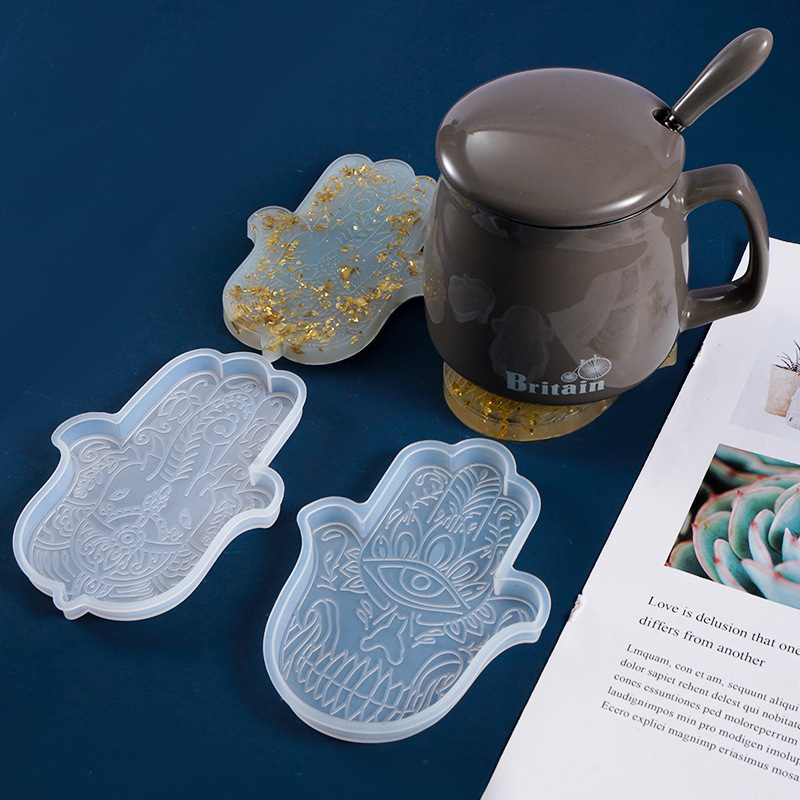 1 Pcs DIY Coaster Hand of Fati - огляд і ціна Silicone Mold Tray