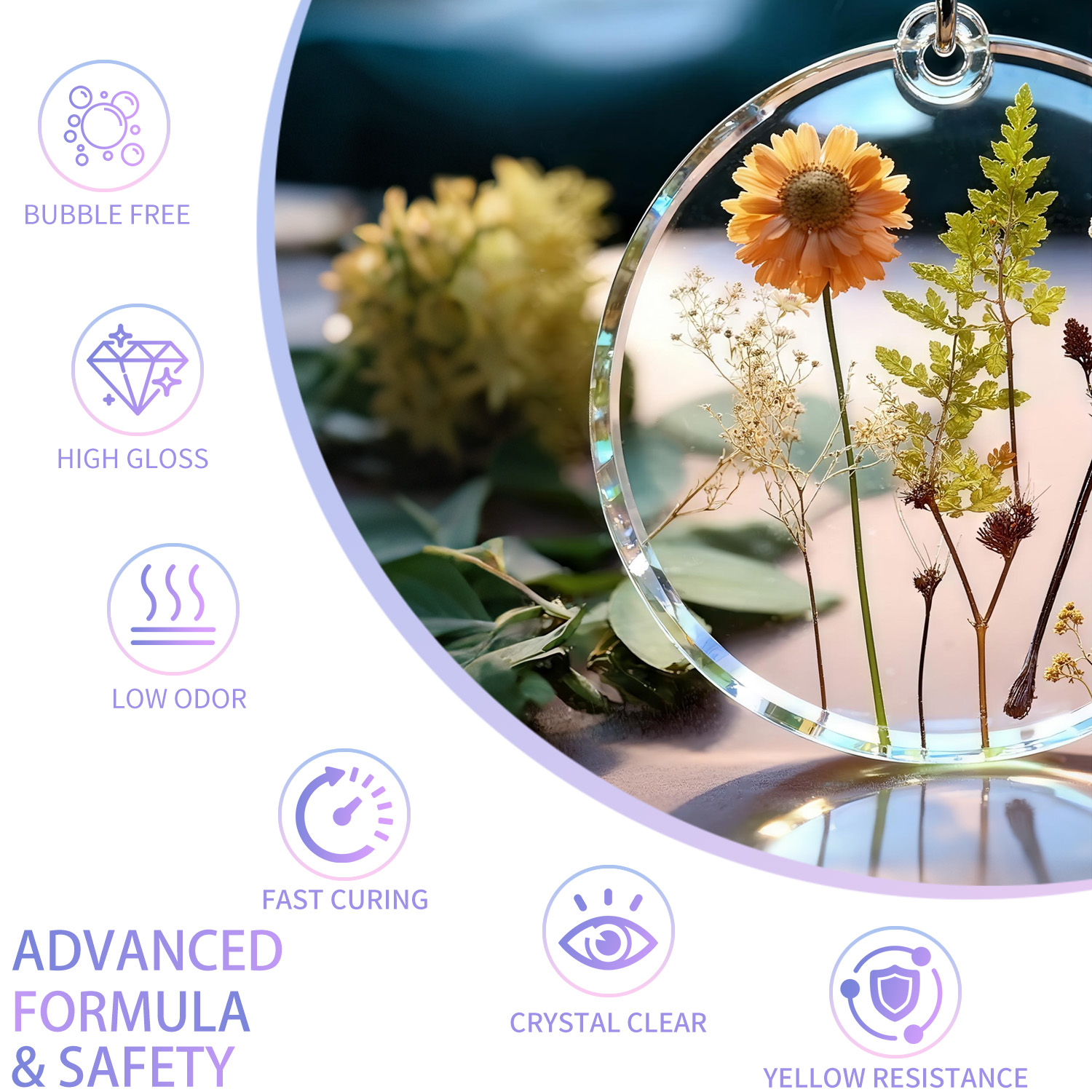 200g UV Resin Crystal Clear Ha - огляд і ціна Epoxy Uv Resin Kit