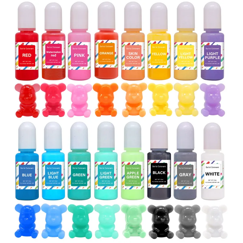 Color Pigment Set For Epoxy Re - огляд і ціна Epoxy Uv Resin Kit