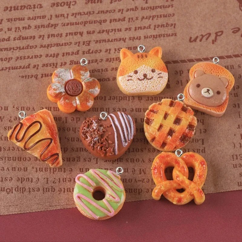 10 Pieces Cute Fake Food Resin - огляд і ціна Resin Crafts Diy
