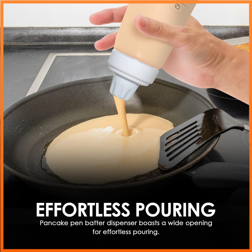 1000ML Silicone Pancake Batter - огляд і ціна Mixing Cup Silicone