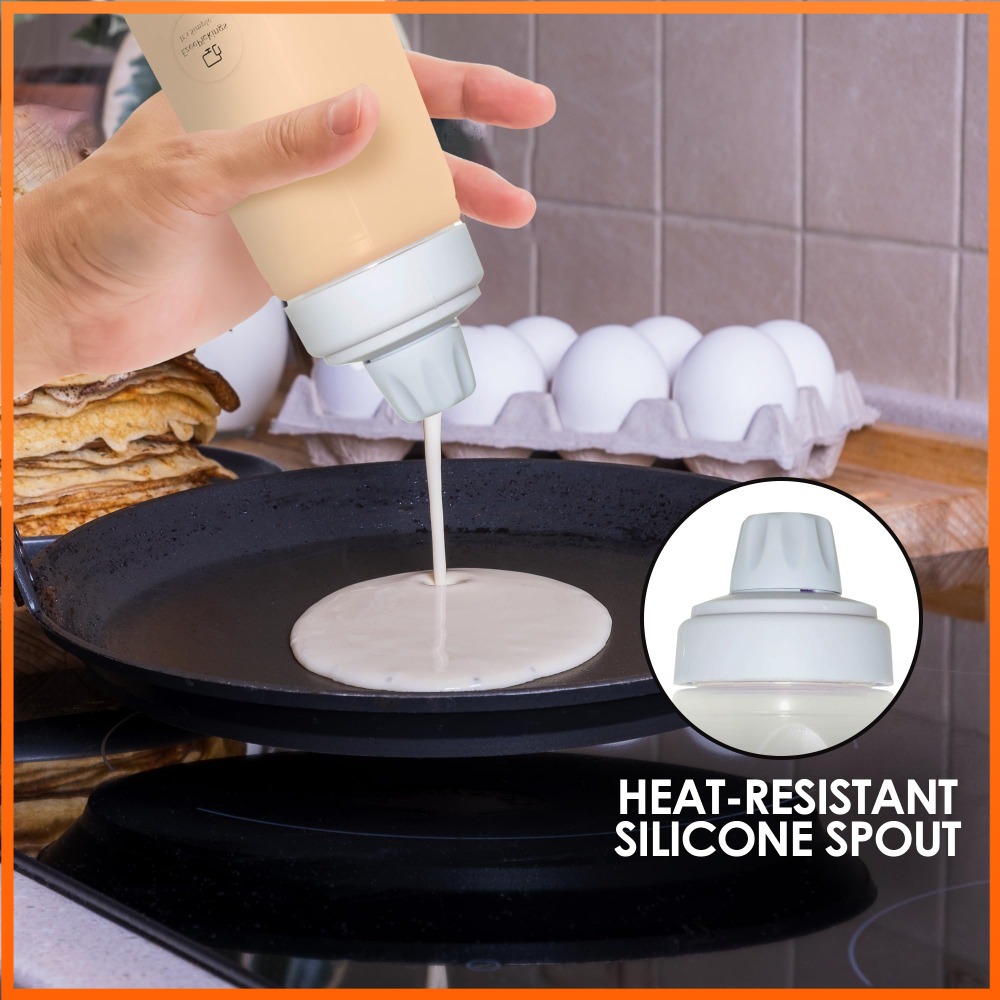1000ML Silicone Pancake Batter - огляд і ціна Mixing Cup Silicone