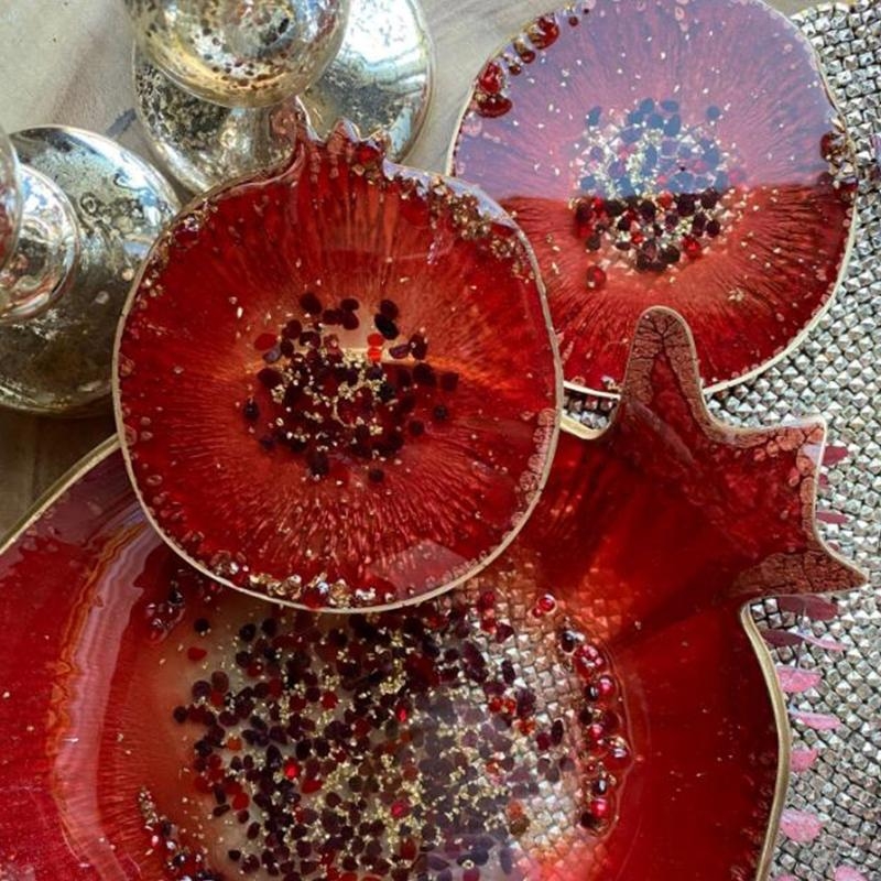 X6HE Pomegranate Geode Agate E - огляд і ціна Geode Mold Silicone
