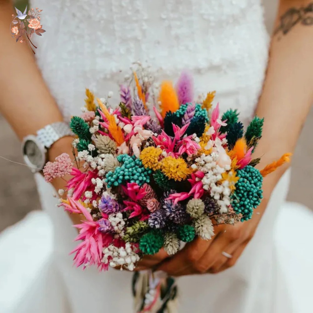 Colorful Dried Flowers Wedding - огляд і ціна Dried Flower Bulk