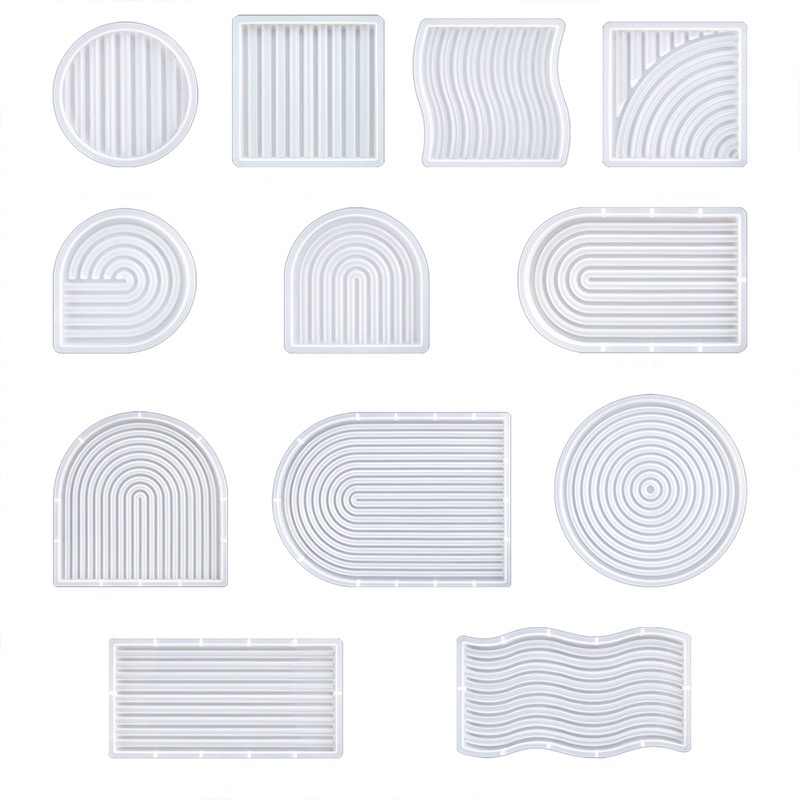 DIY Striped Wave Tray Mold For - огляд і ціна Silicone Mold Tray