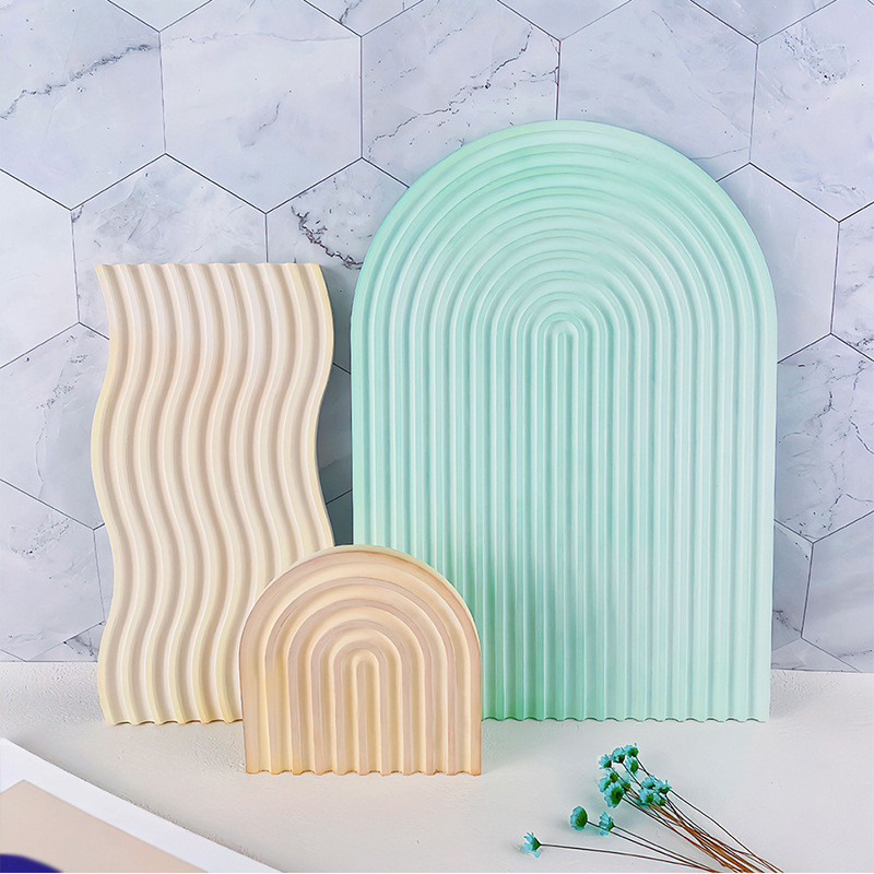 DIY Striped Wave Tray Mold For - огляд і ціна Silicone Mold Tray