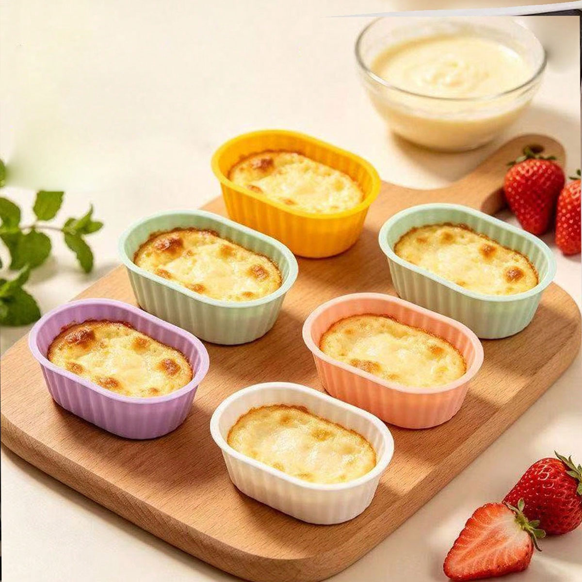 Silicone dessert cup cake mold - огляд і ціна Mixing Cup Silicone