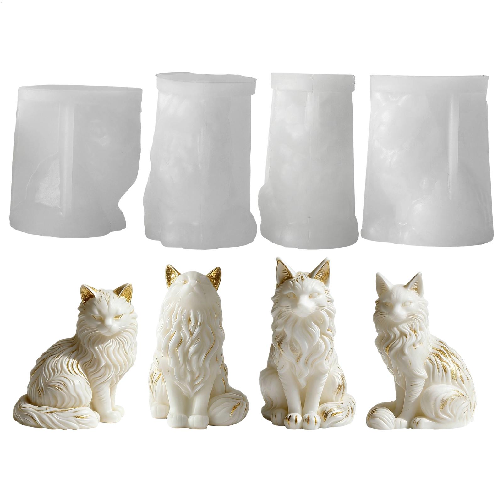 Cat Resin Mold | Sitting Cat S - огляд і ціна Resin Craft Workshop