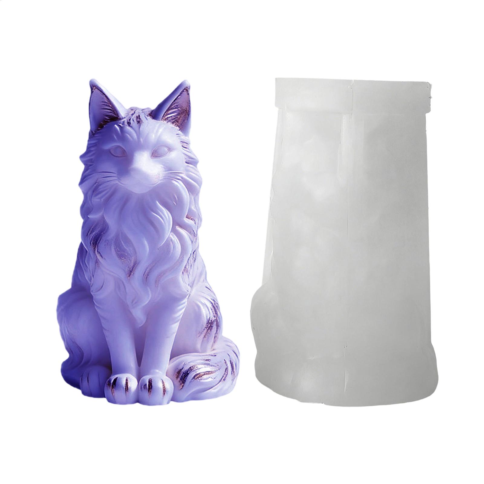 Cat Resin Mold | Sitting Cat S - огляд і ціна Resin Craft Workshop