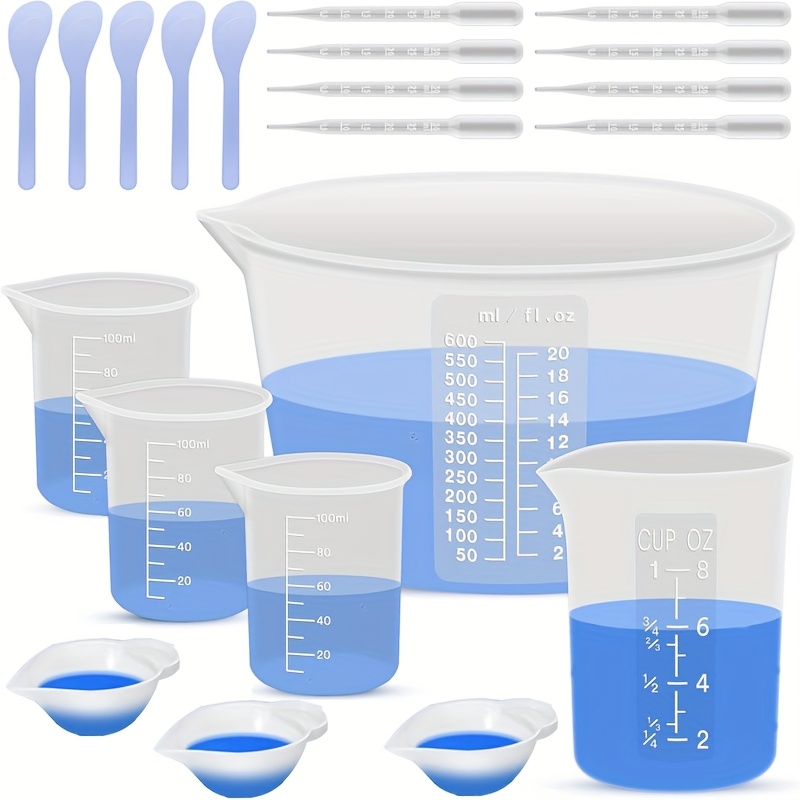 Silicone Resin Mixing Measurin - огляд і ціна Mixing Cup Silicone