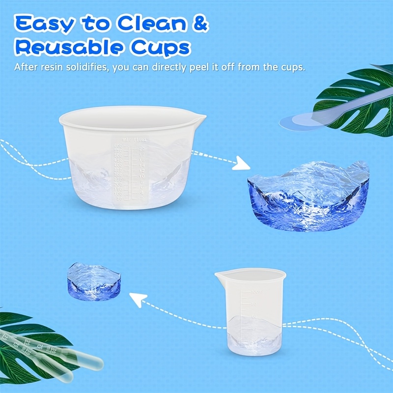 Silicone Resin Mixing Measurin - огляд і ціна Mixing Cup Silicone