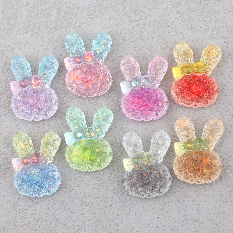 5PCS 18*25mm Luminous Gradient - огляд і ціна Resin Crafts Diy