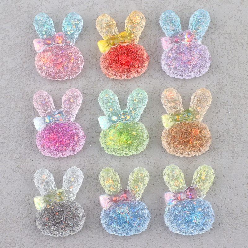 5PCS 18*25mm Luminous Gradient - огляд і ціна Resin Crafts Diy