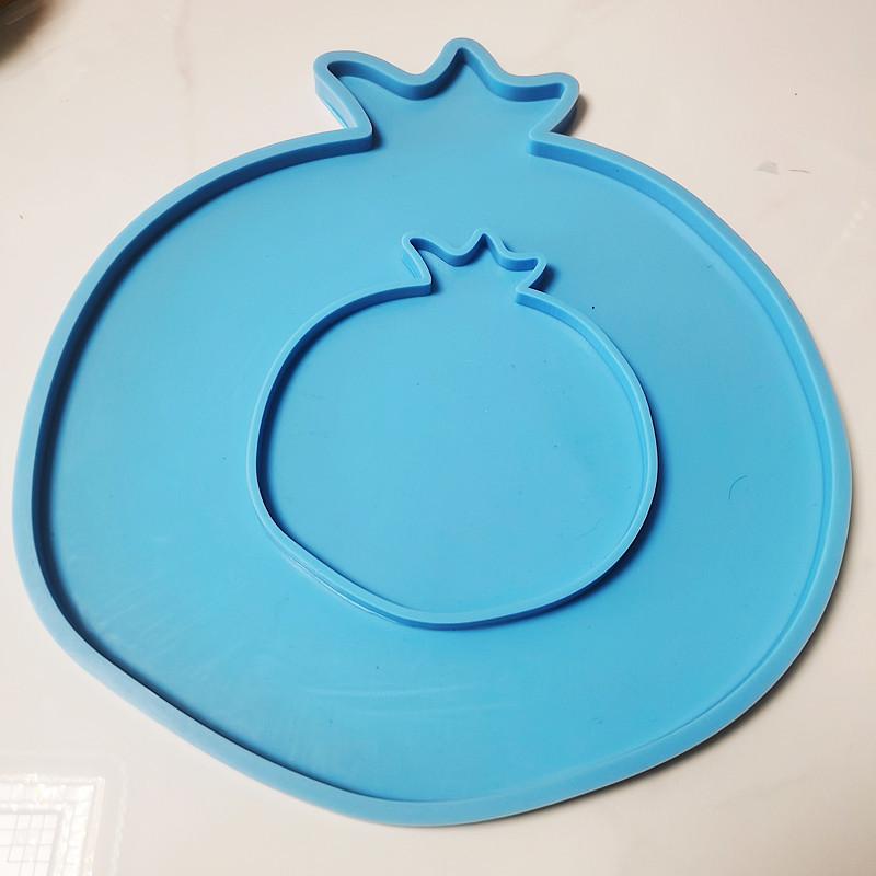 B*1PC Blue Pomegranate Geode E - огляд і ціна Geode Mold Silicone