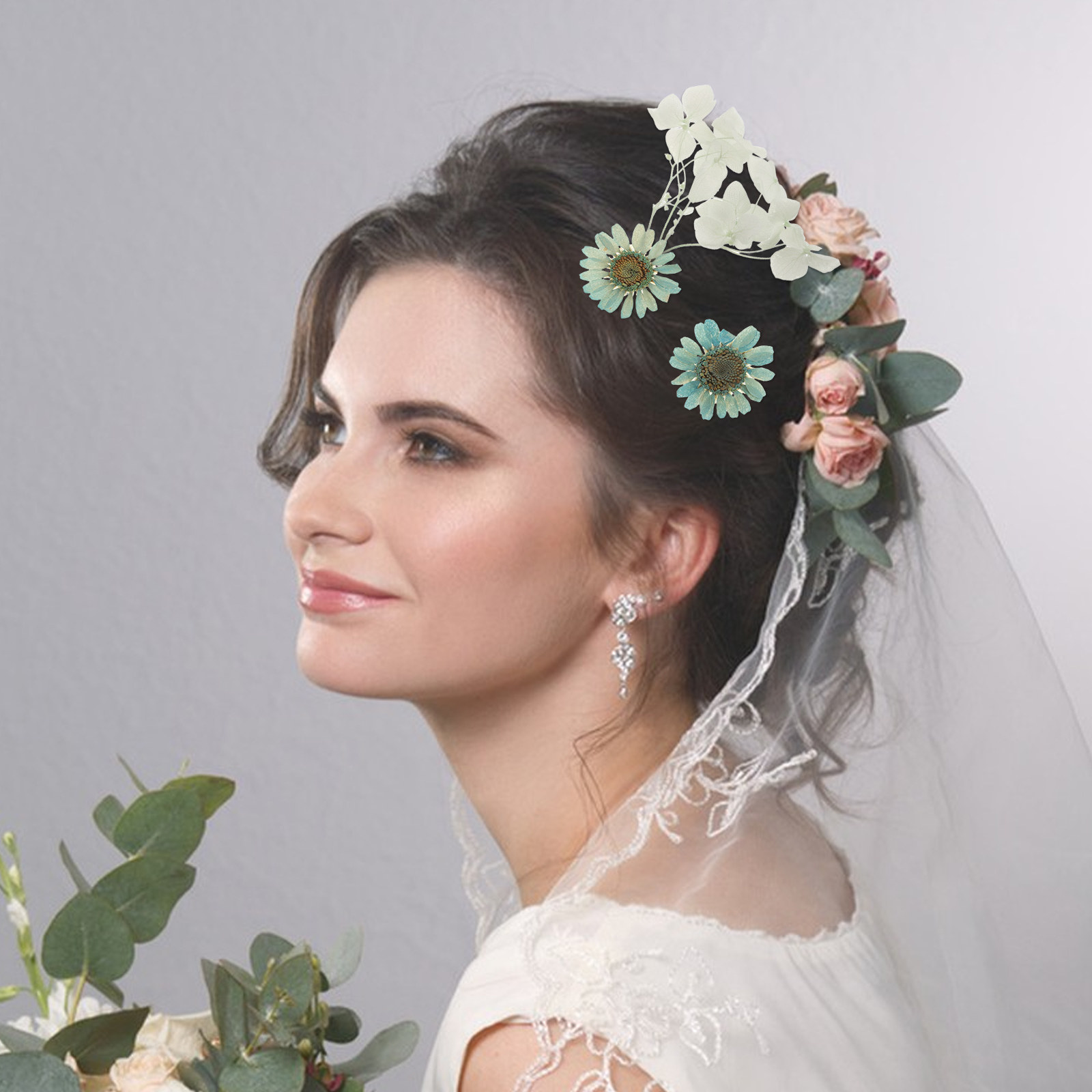 DIY Bridal Headpiece Dried Flo - огляд і ціна Resin Crafts Diy
