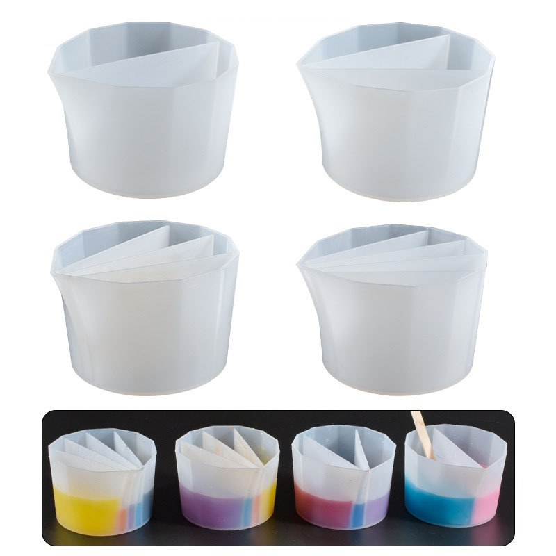 Split Cups for Paint Pouring,  - огляд і ціна Mixing Cup Silicone