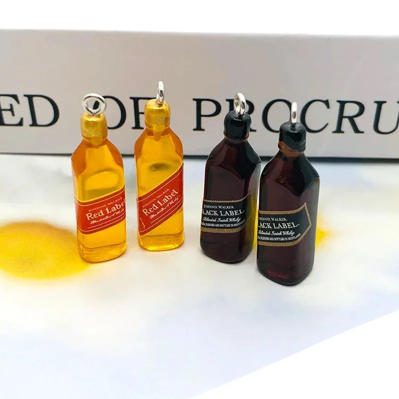 10Pcs Tiny Wine Bar Bottle Res - огляд і ціна Resin Crafts Diy
