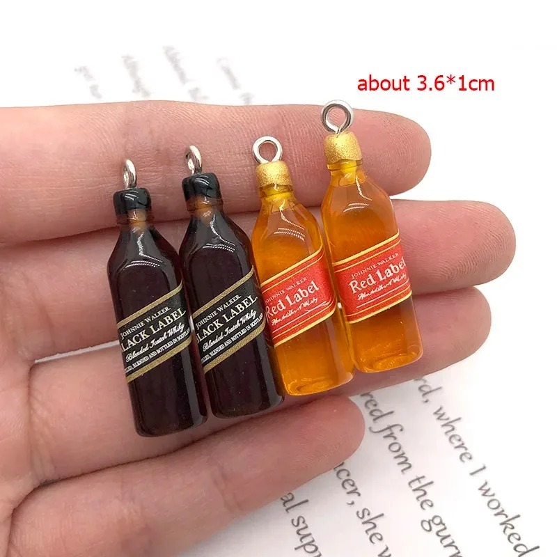 10Pcs Tiny Wine Bar Bottle Res - огляд і ціна Resin Crafts Diy