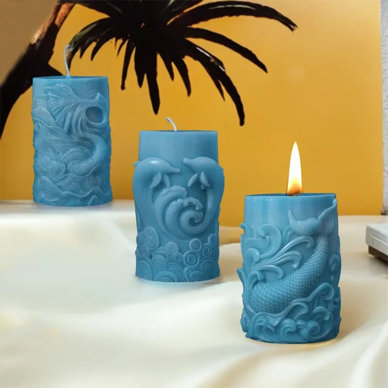 DIY ocean wave foam cylindrica - огляд і ціна Resin Ocean Wave Mold