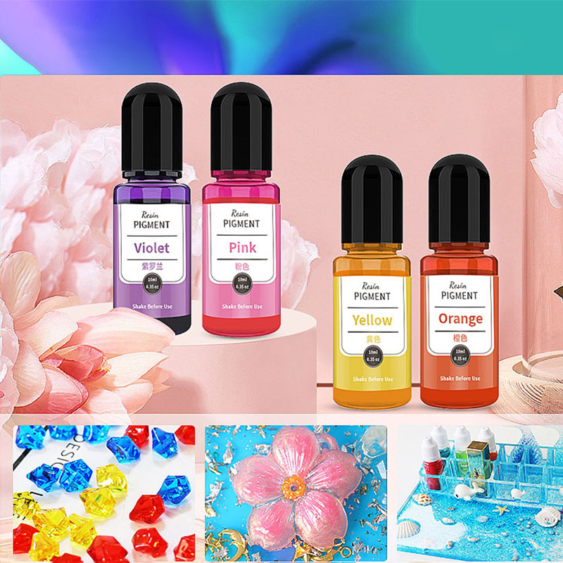 24/30 Colors Set 10ml Epoxy Re - огляд і ціна Resin Dye Alcohol