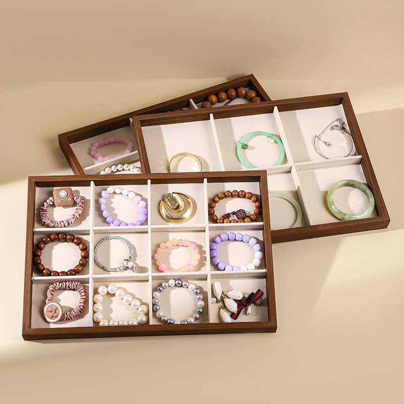 Walnut Wood Jewelry Display Tr - огляд і ціна Wood Ring Blank
