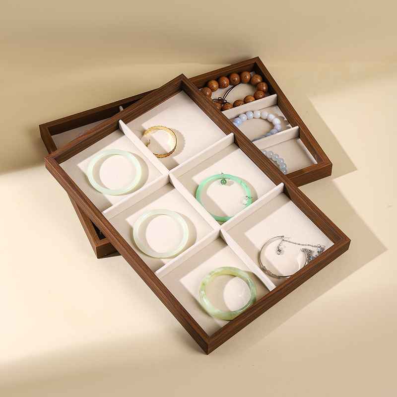 Walnut Wood Jewelry Display Tr - огляд і ціна Wood Ring Blank
