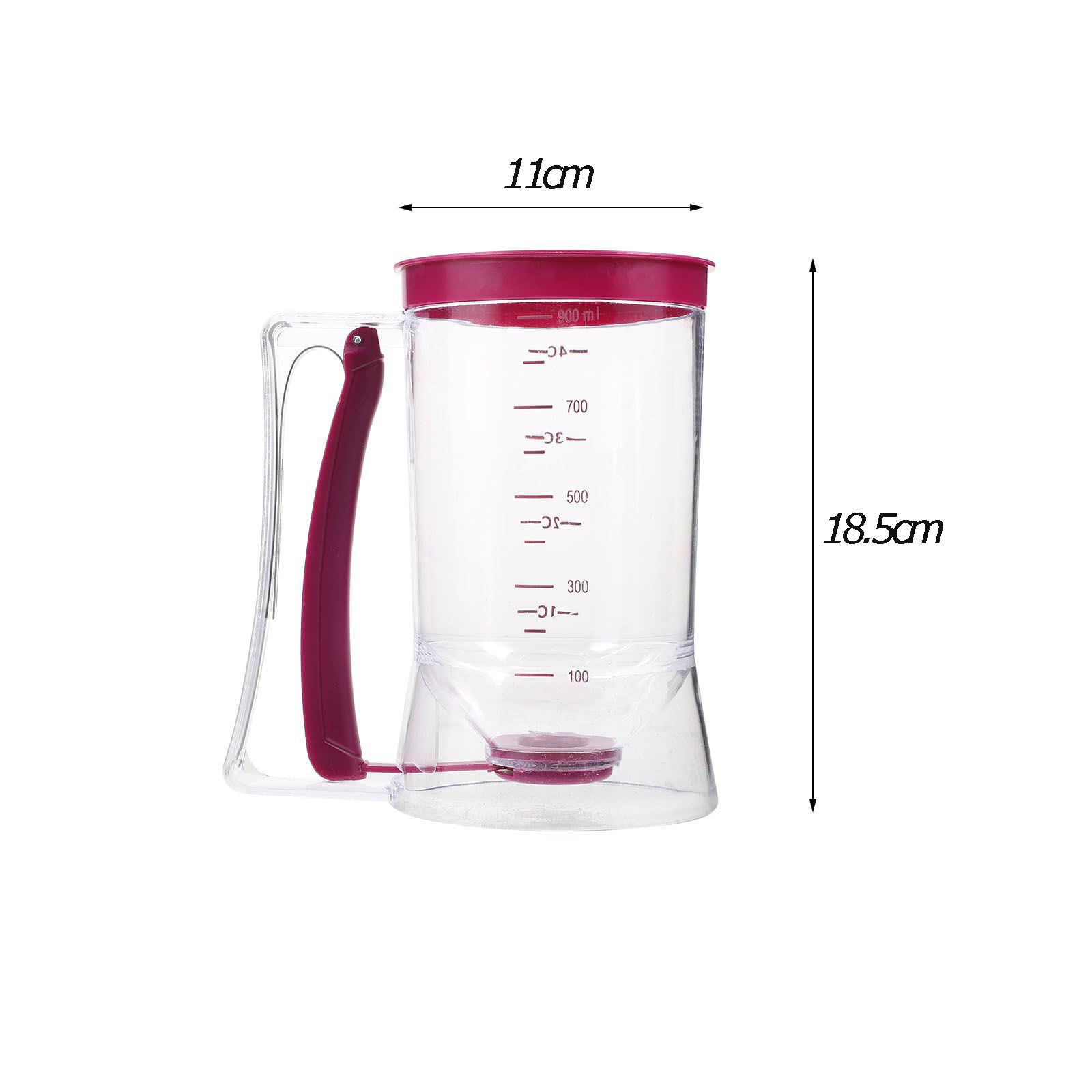 900ml Batter Dispenser Cupcake - огляд і ціна Mixing Cup Silicone