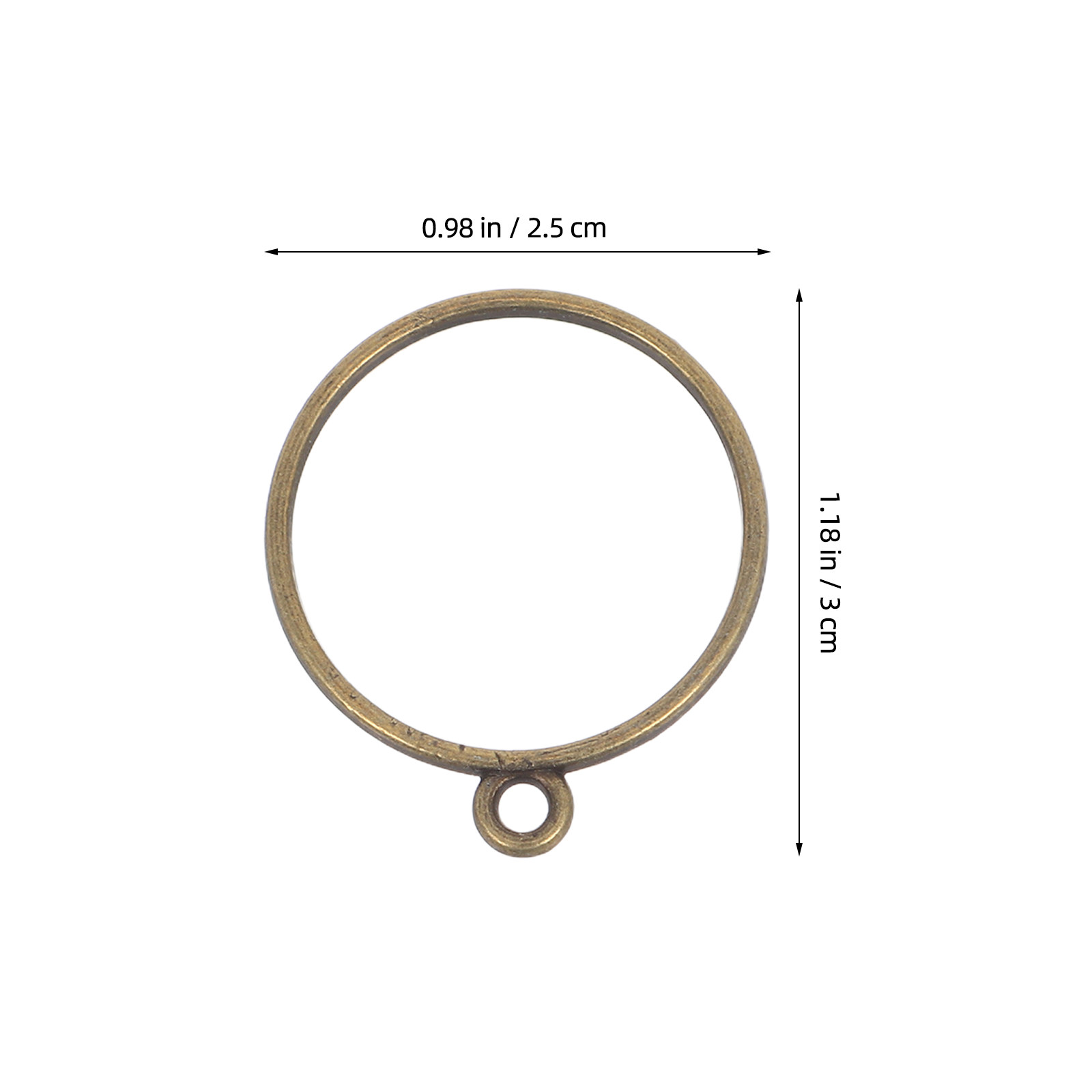 60Pcs Round Resin Bezel Charms - огляд і ціна Epoxy Uv Resin Kit